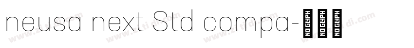 neusa next Std compa字体转换